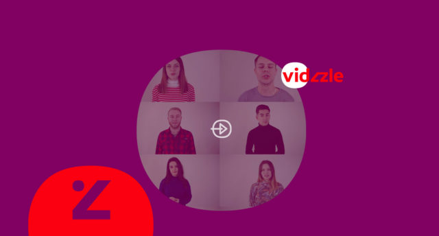 vidzzle Video Meeting mit Leuten